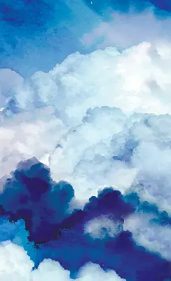 Estores de rolo interiores Nuvens