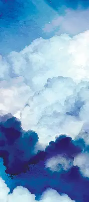 Estores de rolo interiores Nuvens