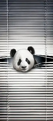 Estores de rolo interiores para janela Panda