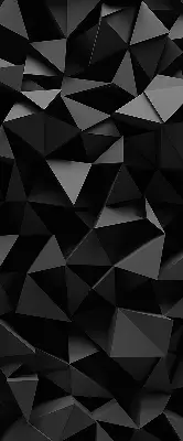 Estores de rolo interiores blackout Origami preto