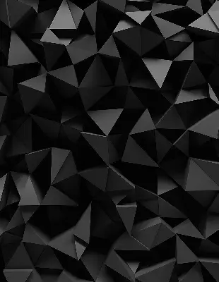 Estores de rolo interiores blackout Origami preto