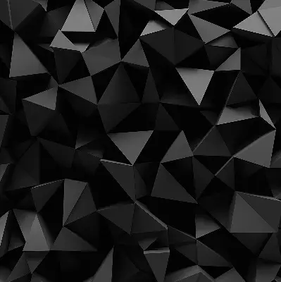 Estores de rolo interiores blackout Origami preto