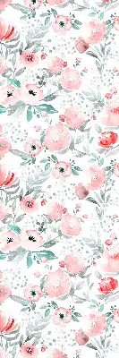 Estores de rolo interiores blackout para janela papoula rosa