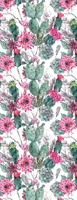 Estores de rolo interiores blackout Flor de cacto