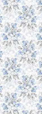 Estores de rolo em tecido blackout Flores