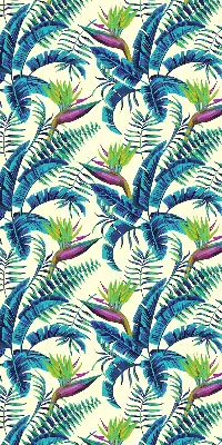 Estores de rolo blackout para janela Plantas tropicais