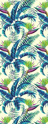 Estores de rolo blackout para janela Plantas tropicais