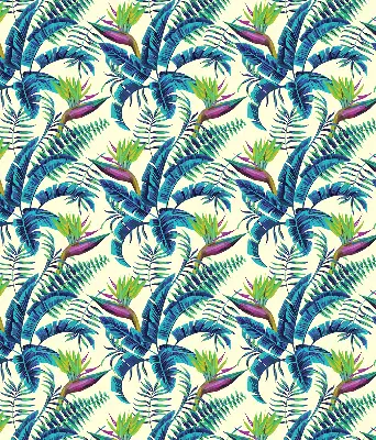 Estores de rolo blackout para janela Plantas tropicais