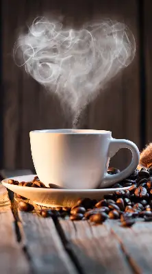 Estores de rolo interiores blackout Uma xícara de café