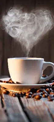 Estores de rolo interiores blackout Uma xícara de café