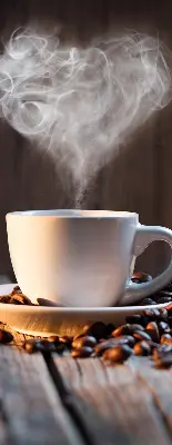 Estores de rolo interiores blackout Uma xícara de café