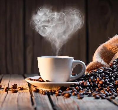 Estores de rolo interiores blackout Uma xícara de café