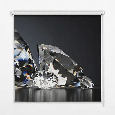 Estores de rolo interiores blackout Diamantes