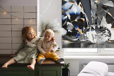 Estores de rolo interiores blackout Diamantes