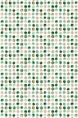 Estores de rolo interiores blackout para janela Círculos verdes