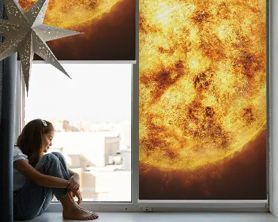 Estores de rolo interiores blackout para janela Malha amarela