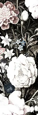 Estores de rolo interiores blackout Um buquê de flores