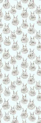 Estores de rolo interiores blackout para janela Coelhos