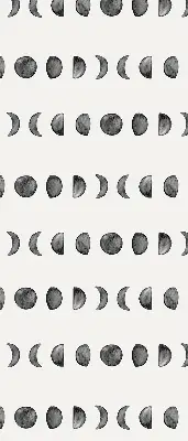 Estores de rolo blackout para porta de varanda Fases da Lua