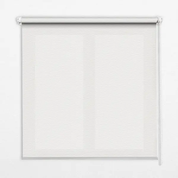 Estores de rolo em tecido blackout Branco