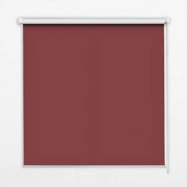 Estores de rolo em tecido blackout Claret