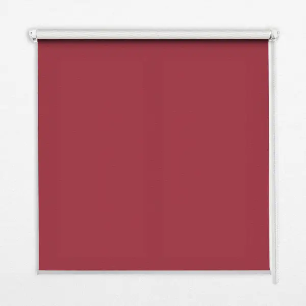 Estores de rolo blackout para janela vermelho escuro