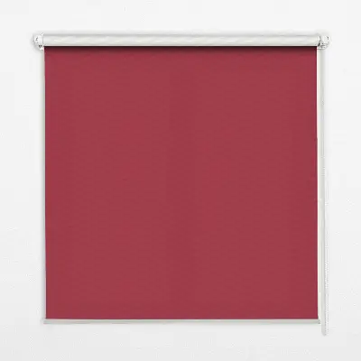 Estores de rolo blackout para janela vermelho escuro