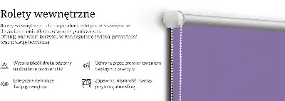 Estores de rolo blackout para janela Roxo