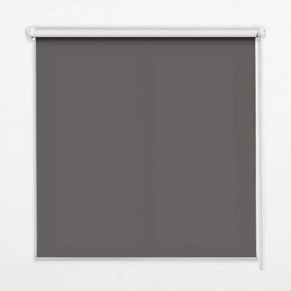 Estores de rolo interiores blackout para janela Cinza