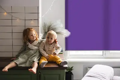Estores de rolo interiores blackout para janela Roxo