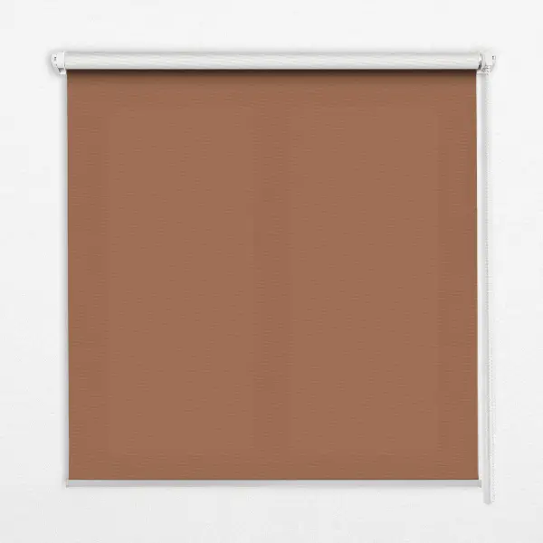 Estores de rolo blackout para janela Marrom