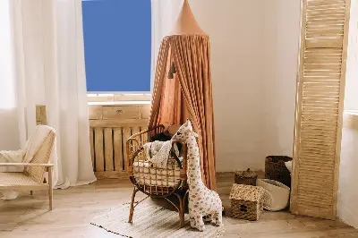 Estores de rolo interiores blackout Azul
