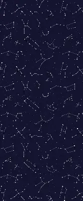 Estores de rolo blackout para porta de varanda Constelação de estrelas