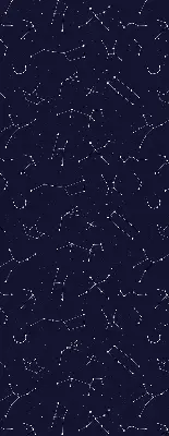 Estores de rolo blackout para porta de varanda Constelação de estrelas
