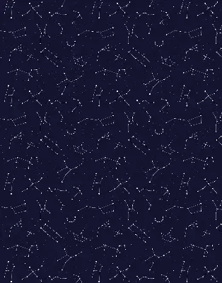 Estores de rolo blackout para porta de varanda Constelação de estrelas