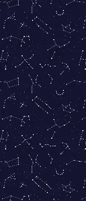 Estores de rolo blackout para porta de varanda Constelação de estrelas