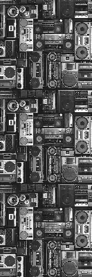 Estores de rolo interiores blackout Alto-falantes de rádio