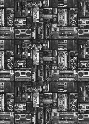 Estores de rolo interiores blackout Alto-falantes de rádio