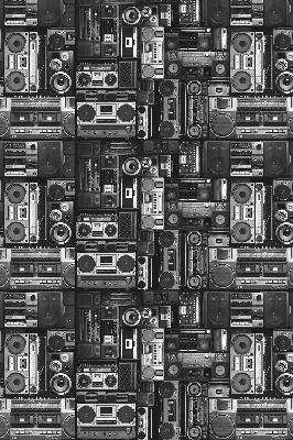 Estores de rolo interiores blackout Alto-falantes de rádio