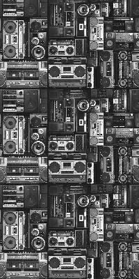 Estores de rolo interiores blackout Alto-falantes de rádio