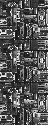 Estores de rolo interiores blackout Alto-falantes de rádio