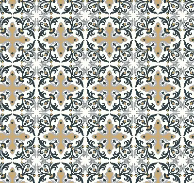 Estores de rolo interiores blackout para janela Azulejo marroquino