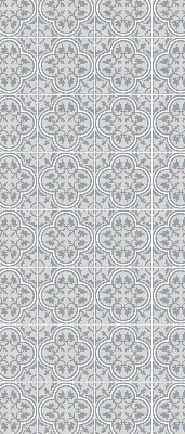 Estores de rolo blackout para porta de varanda Azulejo português