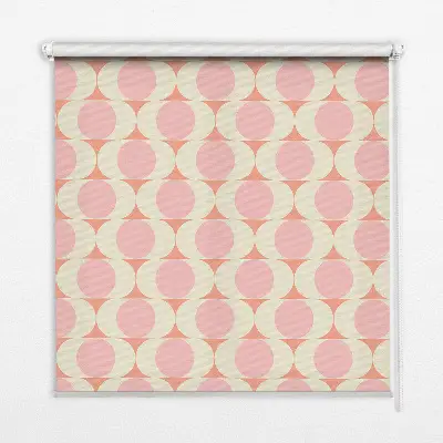 Estores de rolo interiores blackout para janela Olhos abstratos