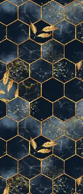 Estores de rolo em tecido blackout Favo de mel