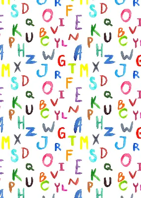 Estores de rolo blackout para porta de varanda Letras coloridas