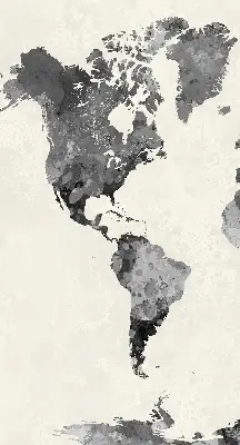 Estores de rolo interiores blackout continentes negros