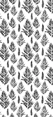 Estores de rolo blackout para janela Folhas pintadas