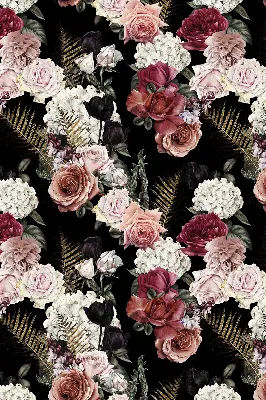 Estores de rolo interiores blackout Um buquê de rosas
