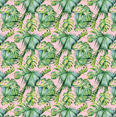 Estores de rolo em tecido blackout Variedades de folhas tropicais